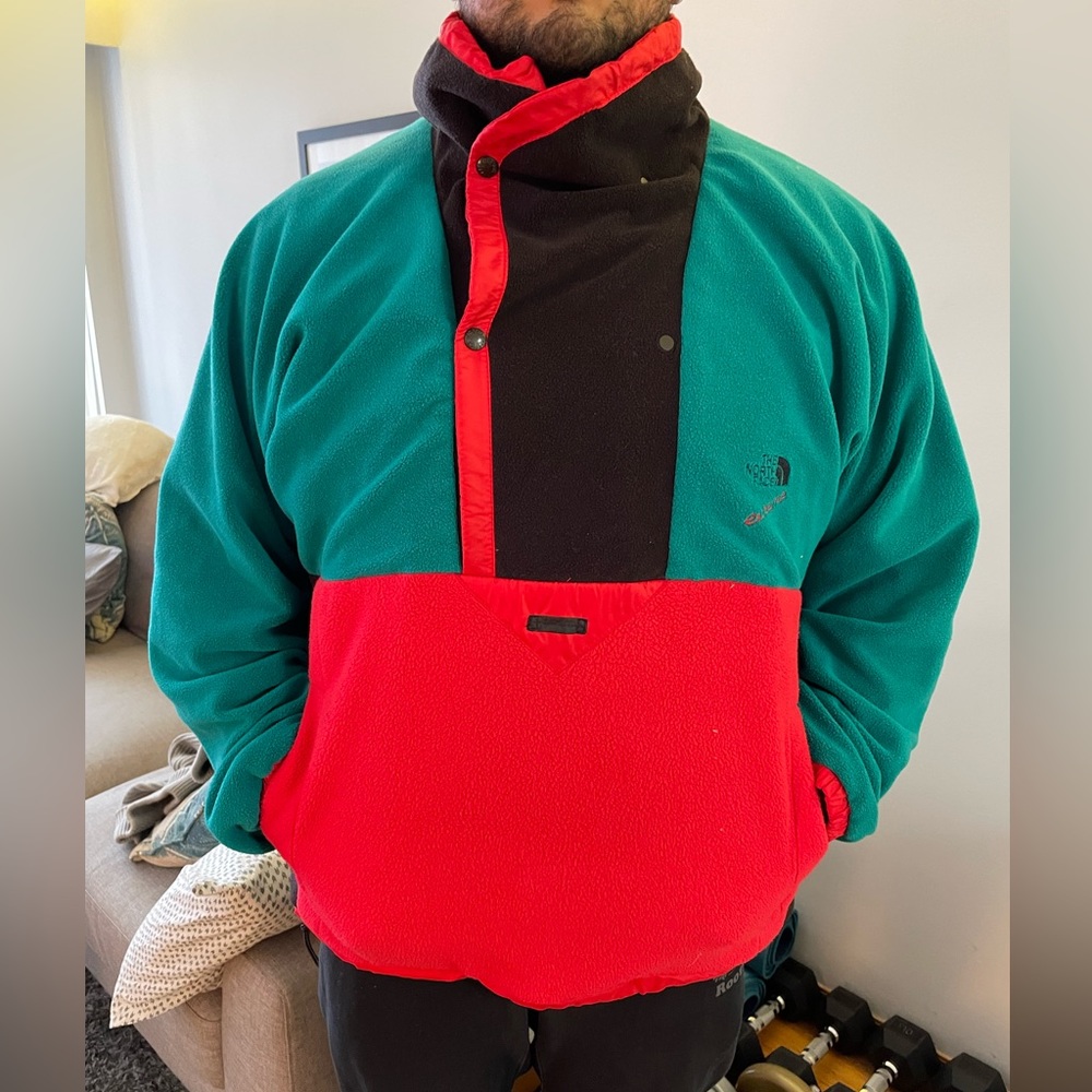North face extreme reversible fleece men’s size x-large
